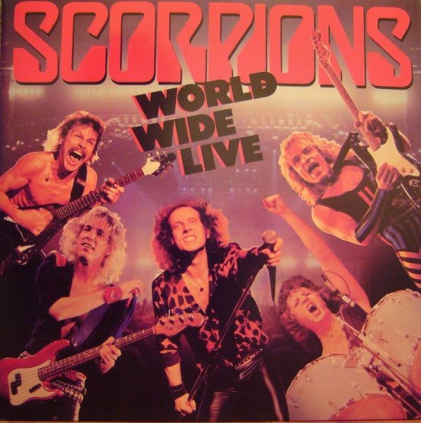 Scorpions : World Wide Live (2xLP, Album, 72 )