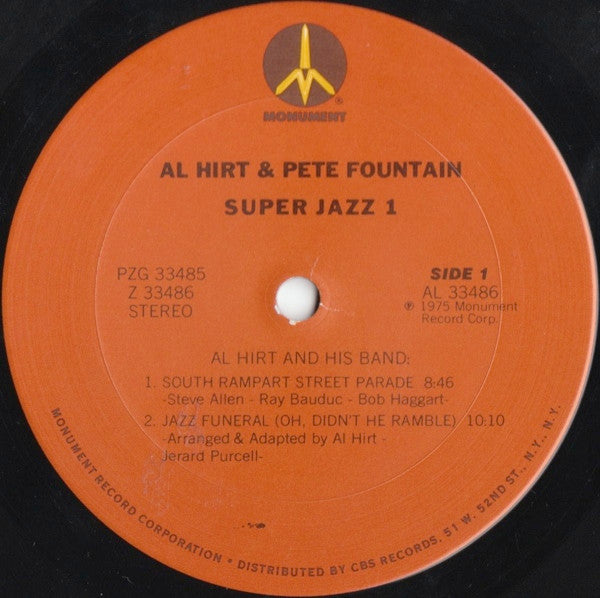 Al Hirt & Pete Fountain : Super Jazz 1 (2xLP, Album, Gat)