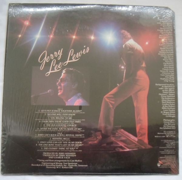 Jerry Lee Lewis : Country Class (LP, Album)