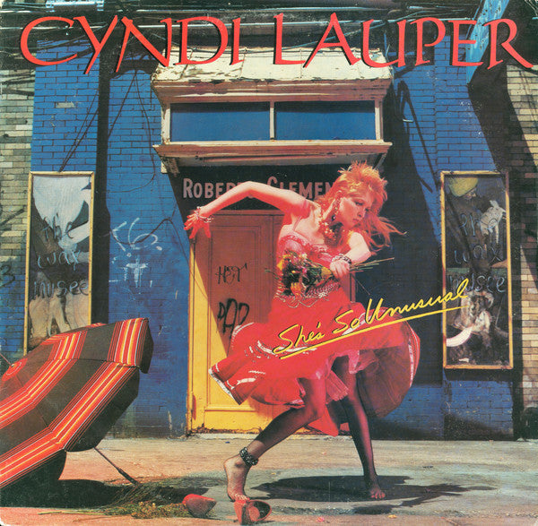 Cyndi Lauper : She's So Unusual (LP, Album, Pit)