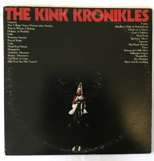 The Kinks : The Kinks Kronikles (2xLP, Comp)