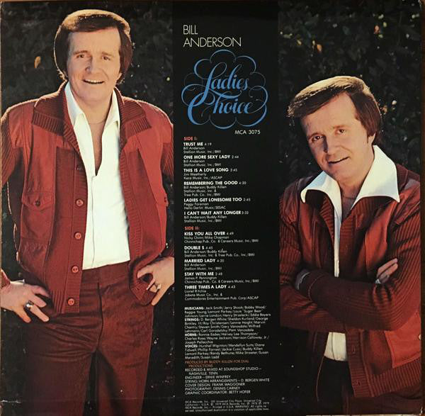 BILL ANDERSON • LADIES CHOICE • CUT-OUT