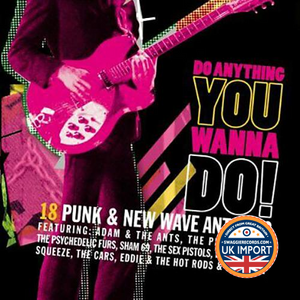 Do Anything You Wanna Do: 18 Punk & New Wave Anthems • U.K. Import CD