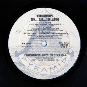 Johnnymelfi* : Sun... Sun... Sun... Album (LP, Album, P/Mixed, Promo)