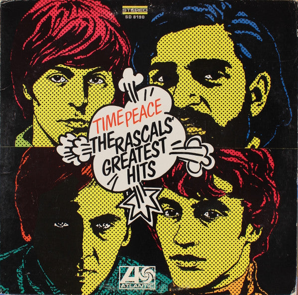 The Rascals : Time Peace: The Rascals' Greatest Hits (LP, Comp, Pit)