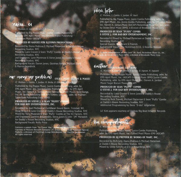 The Notorious B.I.G.* : Life After Death (Edited Version) (CD, Album)