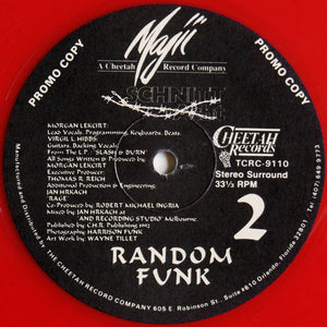 Schnitt Acht : Rage / Random Funk (12", Single, Promo, Red)