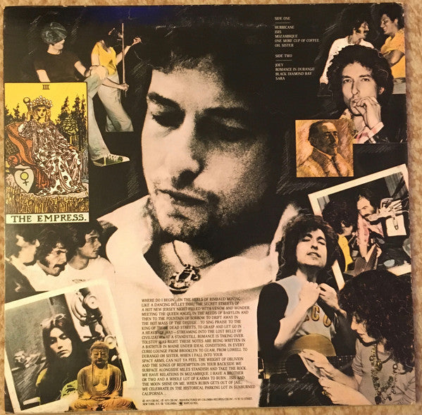 Bob Dylan : Desire (LP, Album)