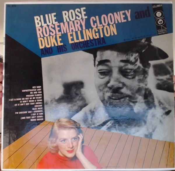 Rosemary Clooney And Duke Ellington And His Orchestra : Blue Rose (LP, Album, Mono)