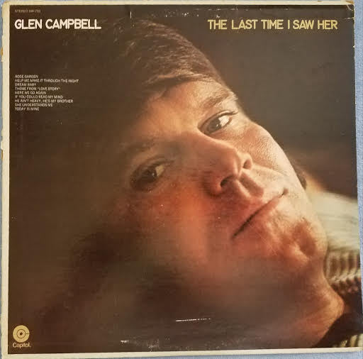 Glen Campbell : The Last Time I Saw Her (LP, Album, Club)