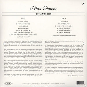 Nina Simone : Little Girl Blue (LP, Album, RE, Gat)