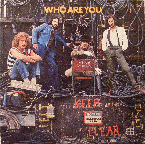 The Who : Who Are You (LP, Album, Pin)