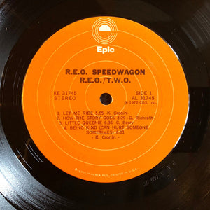 REO Speedwagon : R.E.O./T.W.O. (LP, Album)