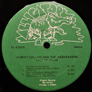 Albert Collins And The Icebreakers : Live In Japan (LP, Album, Hub)