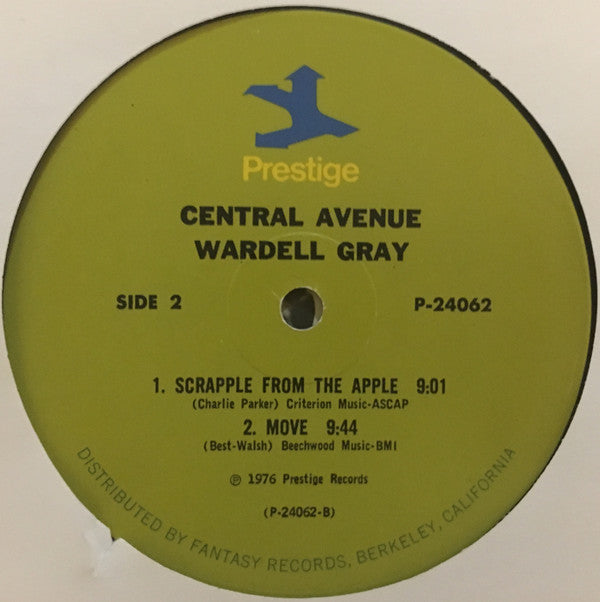 Wardell Gray : Central Avenue (2xLP, Comp)