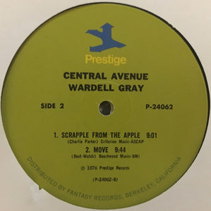 Wardell Gray : Central Avenue (2xLP, Comp)