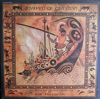 Bob Freedman : The Journeys Of Odysseus (LP, Album, RE)