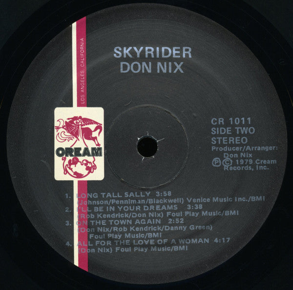 Don Nix : Skyrider (LP, Album, Bla)