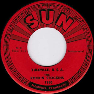 The Rockin Stockins* : Rockin' - Lang - Syne / Yuleville, U.S.A. (7", Single, Promo)