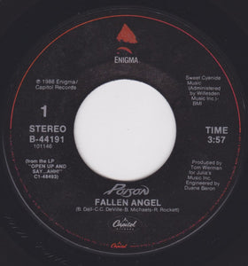 Poison (3) : Fallen Angel (7")