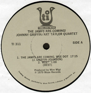 Johnny Griffin / Art Taylor Quartet : The Jamfs Are Coming! (LP, Album, RE)