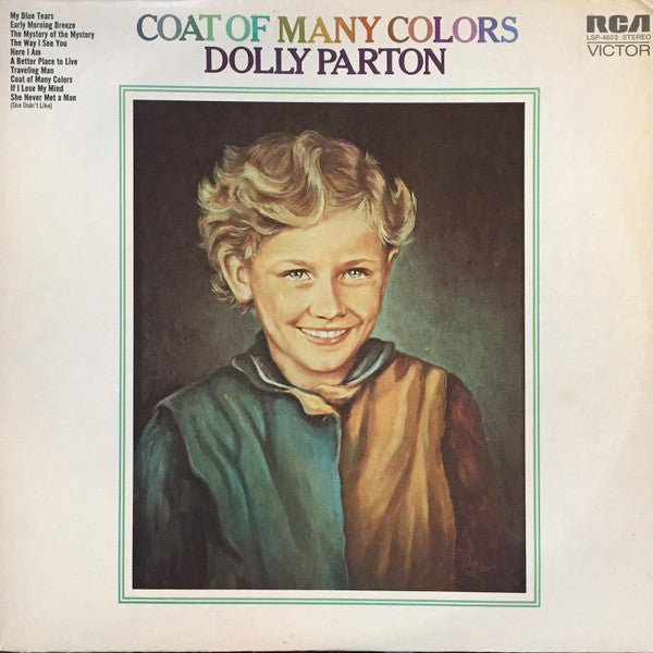 Dolly Parton : Coat Of Many Colors (LP, Album, Ind)
