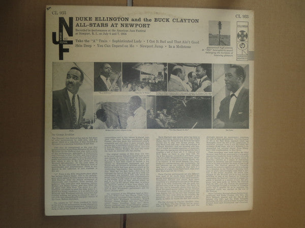 Duke Ellington / Buck Clayton All-Stars* : At Newport (LP, Album, Mono)