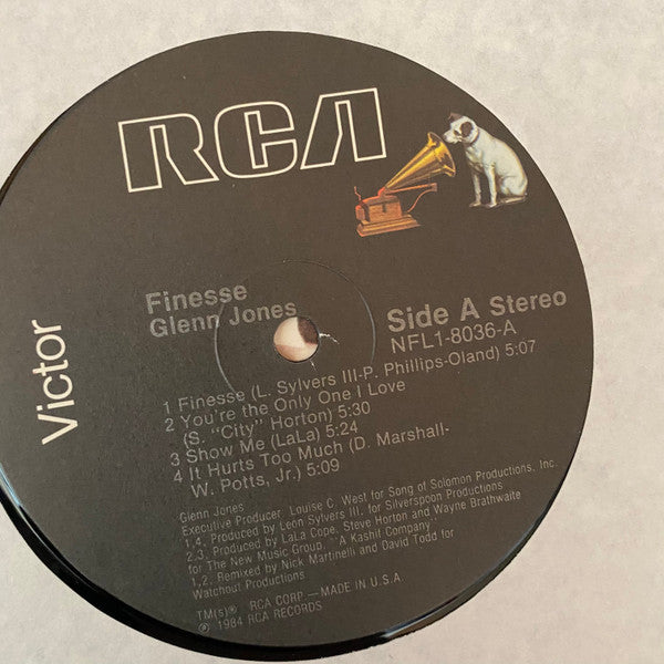 Glenn Jones : Finesse (LP, Album)
