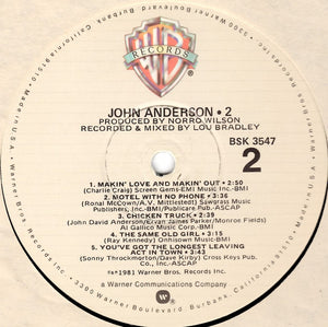 John Anderson (3) : 2 (LP, Album, Win)