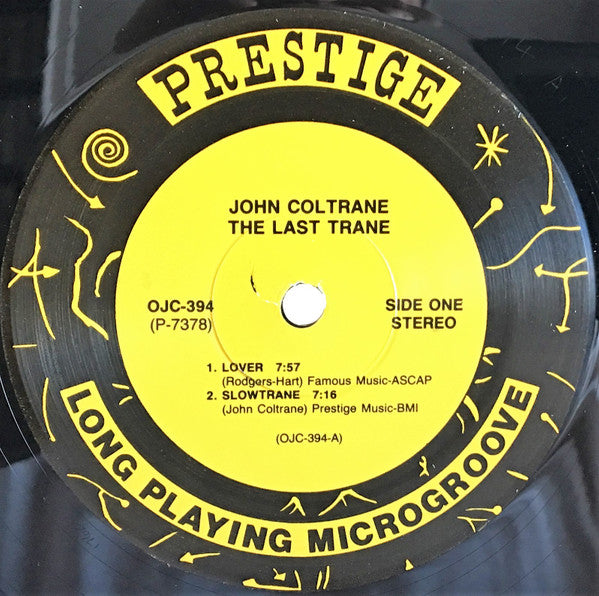 John Coltrane : The Last Trane (LP, Album, RE, RM)