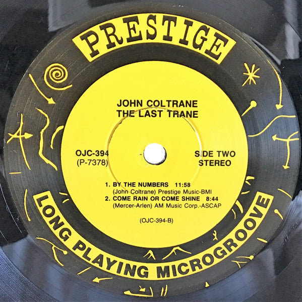 John Coltrane : The Last Trane (LP, Album, RE, RM)