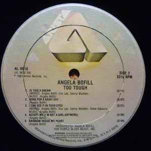 Angela Bofill Too Tough 7インチレコード Buy Angela Bofill : Too Tough (LP, Album, Hau) Online for a great
