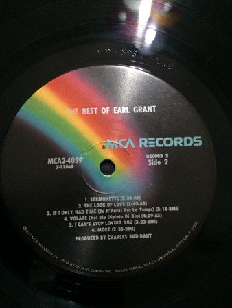 Earl Grant : The Best Of Earl Grant (2xLP, Comp, FAI)