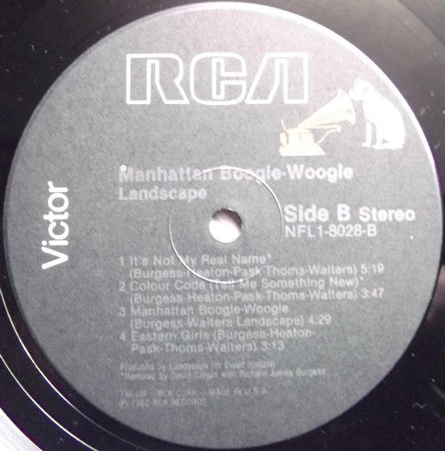 Landscape : Manhattan Boogie-Woogie (LP, Album)