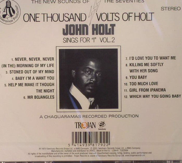 John Holt : 1000 Volts Of Holt (CD, Album, RE)