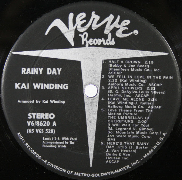 Kai Winding : Rainy Day (LP, Album)