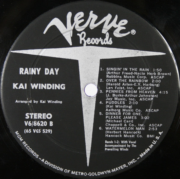 Kai Winding : Rainy Day (LP, Album)