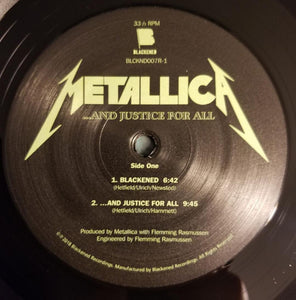 Metallica : ...And Justice For All (2xLP, Album, RE, RM, 180)