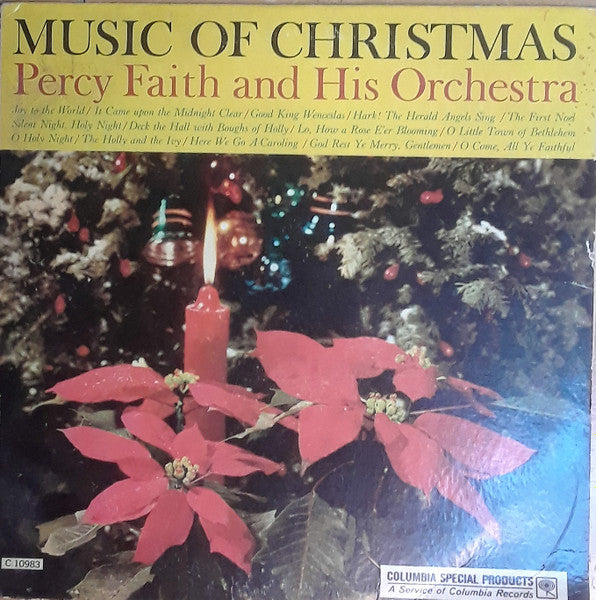 Percy Faith And His Orchestra* : Music Of Christmas (LP, RE)