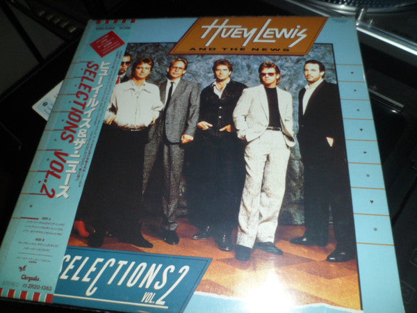 Huey Lewis & The News : Selections Vol. 2 (12", EP, Promo)