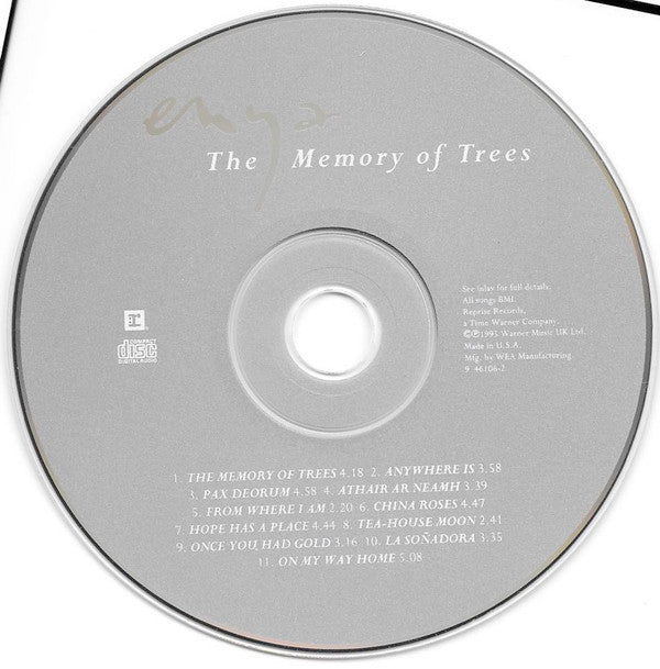 Enya : The Memory Of Trees (CD, Album)