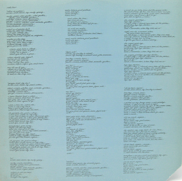 Poco (3) : Head Over Heels (LP, Album, Promo, San)