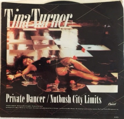 Tina Turner : Private Dancer / Nutbush City Limits (7", Single, Jac)