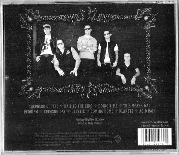 Avenged Sevenfold : Hail To The King (CD, Album, RE)