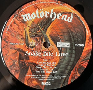 Motörhead : Snake Bite Love (LP, Album, RE)