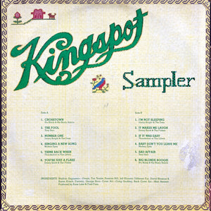 Various : It's Alive - Kingspot Sampler (LP, Comp, Smplr)