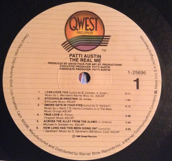 Patti Austin : The Real Me (LP, Album, All)