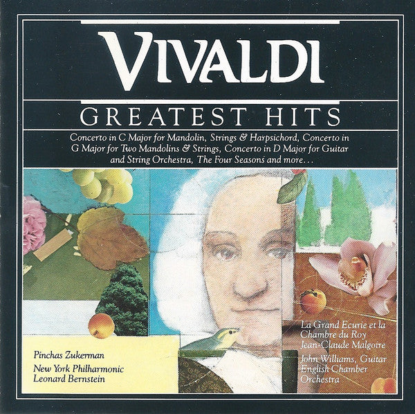 Vivaldi* - Pinchas Zukerman, New York Philharmonic, Leonard Bernstein : Vivaldi Greatest Hits (CD, Comp)