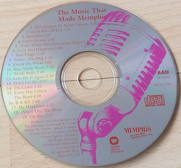 Various : The Music That Made Memphis (CD, Comp)