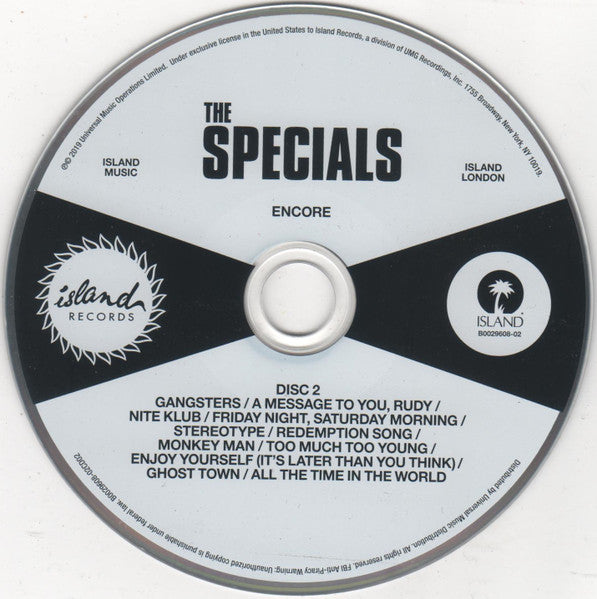 The Specials : Encore (2xCD, Album)